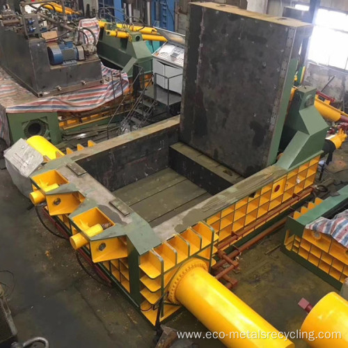 Hydraulic Stainless Steel Waste Scraps Metal Baling Machine